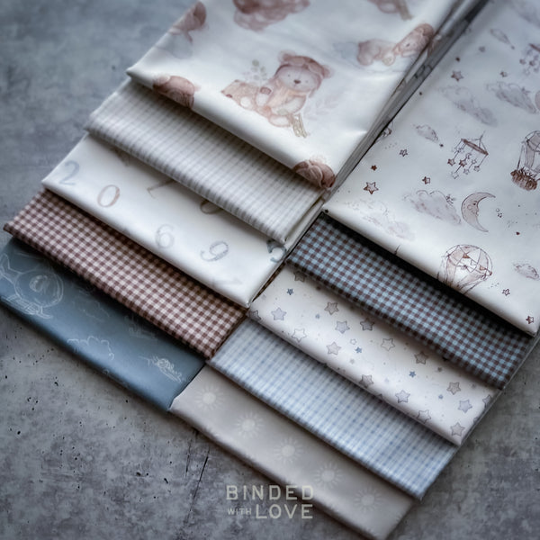 Soaring Dreams by Jessica Yon Lo for FIGO Fabrics | 10 Prints | Precut Bundle
