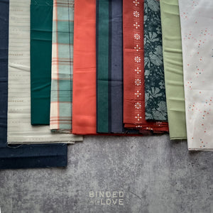 Curated Remnant Bundle | 10 Fabric End of Bolt Quilting Bundle | One of a Kind | REMNANT BUNDLE-211