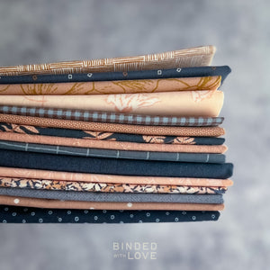 Dusty Rosewood Bundle | Curated 15 Fat Quarter Bundle