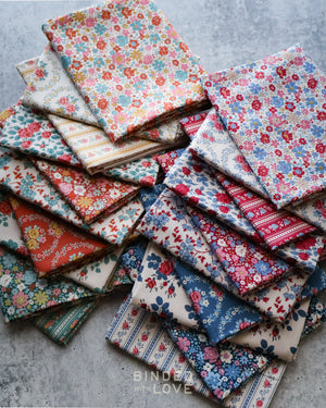 Tilda Village Life Full Collection Precut Bundle | 20 Prints | Fat Quarter Bundle | Half Yard Bundle