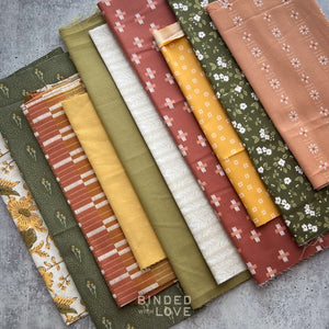 Curated Remnant Bundle | 10 Fabric End of Bolt Quilting Bundle | One of a Kind | REMNANT BUNDLE-204