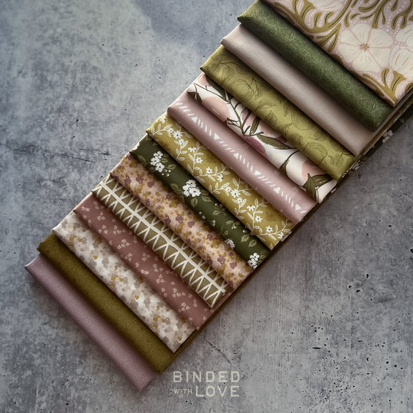 Pressed Petals Bundle | Curated 14 Fat Quarter Bundle