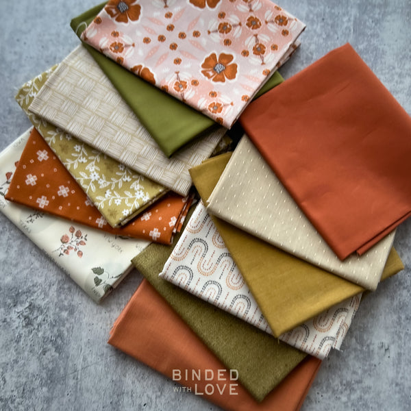 Golden Orchard | Curated 12 Fat Quarter Bundle | BUNDLE-289