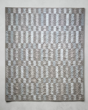 Madeline Quilt Kit – Large Throw (62” x 75”) | Neutral Quilt Kit | Beginner Friendly