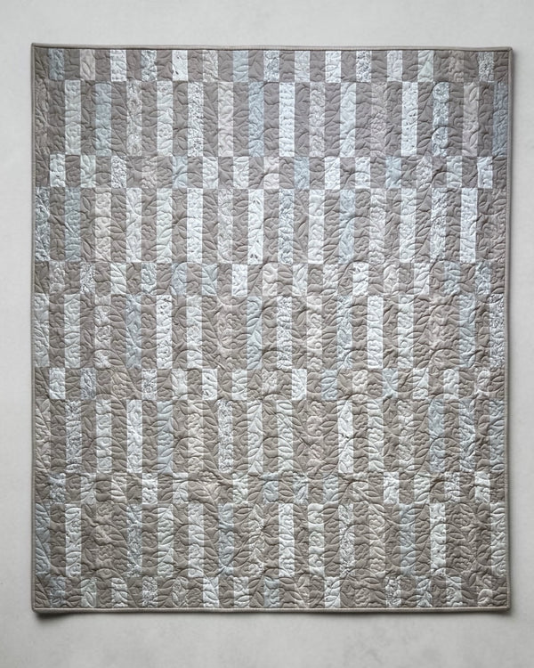 Madeline Quilt Kit – Large Throw (62” x 75”) | Neutral Quilt Kit | Beginner Friendly