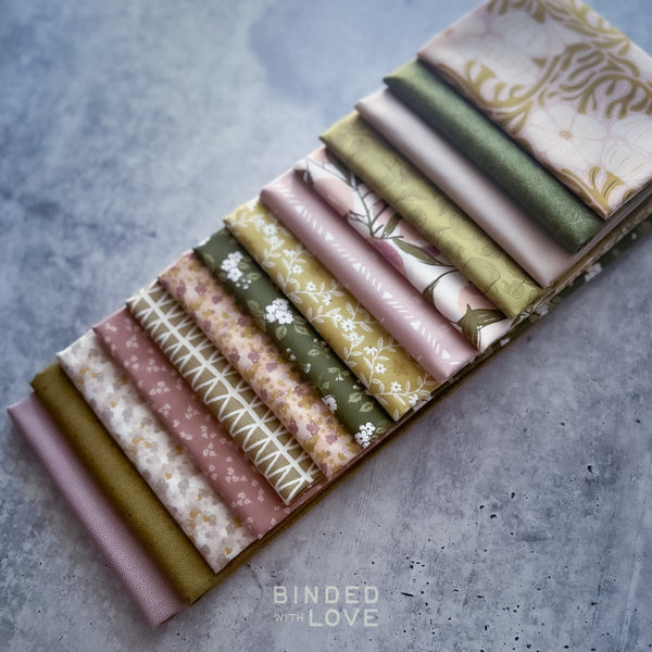 Pressed Petals Bundle | Curated 14 Fat Quarter Bundle