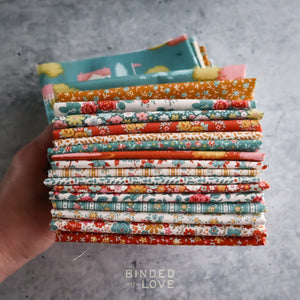 Tilda Village Life Autumn Colorway Bundle | Precut Bundle | 17 Prints | Fat Quarter Bundle | Half Yard Bundle