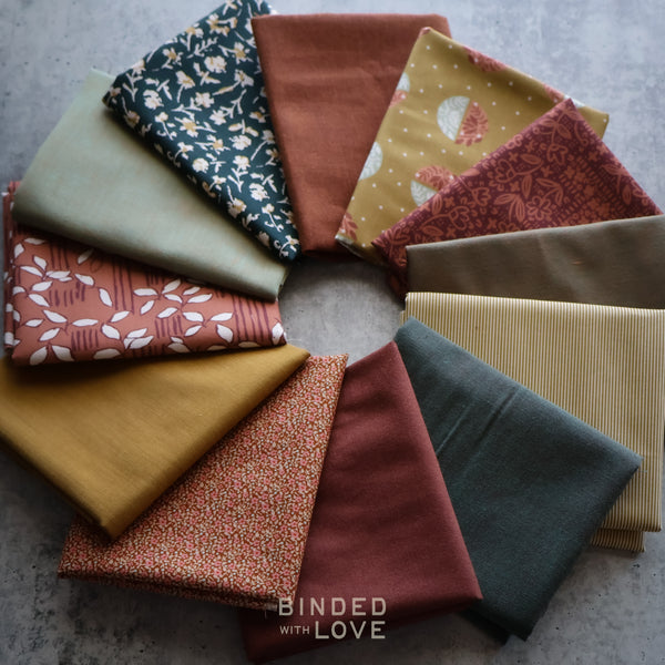 Amber Hallow Bundle | Curated 12 Fat Quarter Bundle
