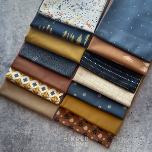 Golden Timber Bundle | Curated 14 Fat Quarter Bundle