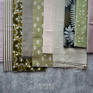 Curated Remnant Bundle | 10 Fabric End of Bolt Quilting Bundle | One of a Kind | REMNANT BUNDLE-228