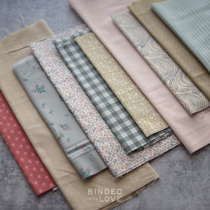 Curated Remnant Bundle | 10 Fabric End of Bolt Quilting Bundle | One of a Kind | REMNANT BUNDLE-231