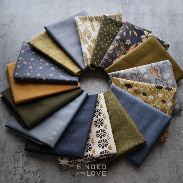 Woodland Hush Bundle | Curated 16 Fat Quarter Bundle