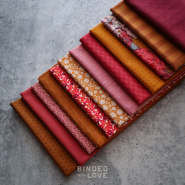 Rosy Outlook Bundle | Curated 12 Fat Quarter Bundle