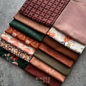 Cedar Rose Bundle | Curated 14 Fat Quarter Bundle