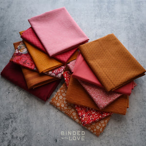 Rosy Outlook Bundle | Curated 12 Fat Quarter Bundle