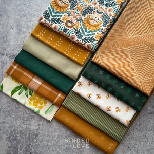 Amber Fern Bundle | Curated 11 Fat Quarter Bundle