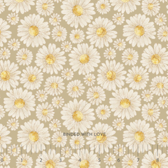 Daisies Green 91182-72 | Tiny Waddles by Jessica Yon Lo