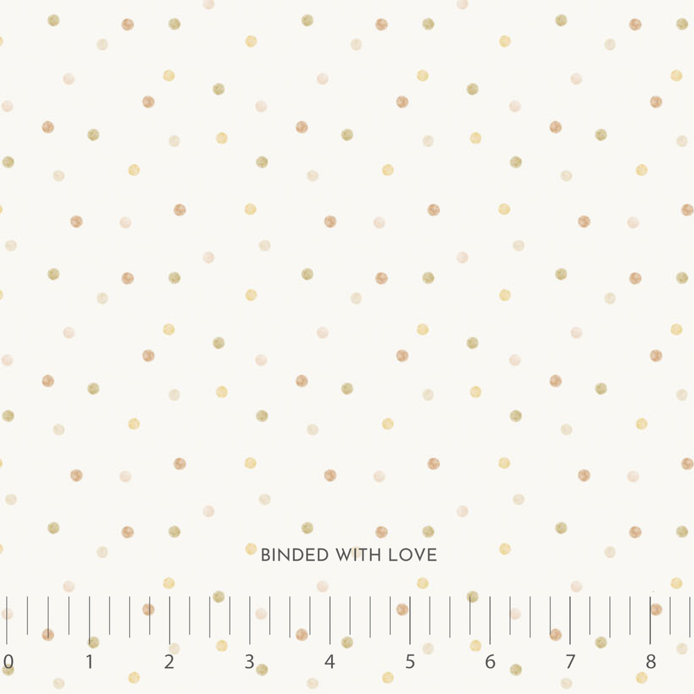 Dots Cream 91184-11 | Tiny Waddles by Jessica Yon Lo