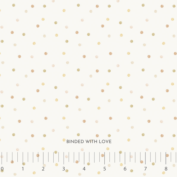 Dots Cream 91184-11 | Tiny Waddles by Jessica Yon Lo