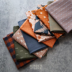 Copper Fern Bundle | Curated 10 Fat Quarter Bundle