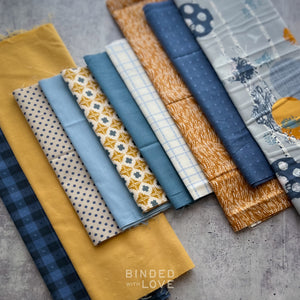 Curated Remnant Bundle | 10 Fabric End of Bolt Quilting Bundle | One of a Kind | REMNANT BUNDLE-196
