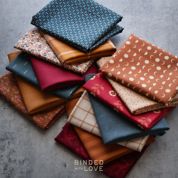 Russet & Rose Bundle | Curated 14 Fat Quarter Bundle