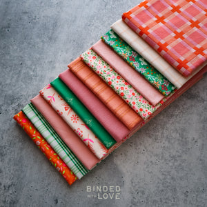 Peaches & Clover Bundle | Curated 12 Fat Quarter Bundle