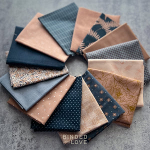 Dusty Rosewood Bundle | Curated 15 Fat Quarter Bundle
