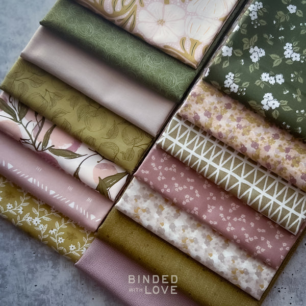 Pressed Petals Bundle | Curated 14 Fat Quarter Bundle