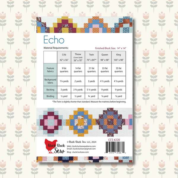 Echo by Cluck Cluck Sew | Printed Pattern