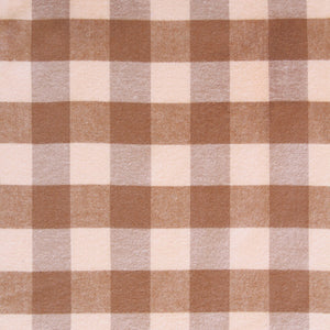 FLANNEL Buffalo Plaid Mini Mocha F-32805 | Highlands Flannel by AGF Studios