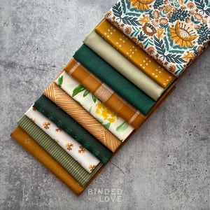 Amber Fern Bundle | Curated 11 Fat Quarter Bundle