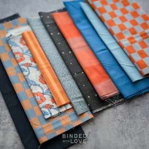 Curated Remnant Bundle | 10 Fabric End of Bolt Quilting Bundle | One of a Kind | REMNANT BUNDLE-215