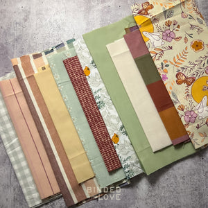 Curated Remnant Bundle | 11 Fabric End of Bolt Quilting Bundle | One of a Kind | REMNANT BUNDLE-140