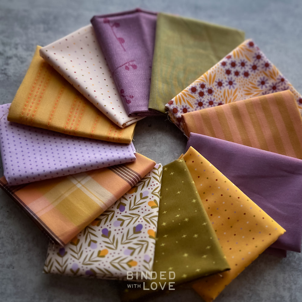 Lilac Gleam Bundle | Curated 12 Fat Quarter Bundle