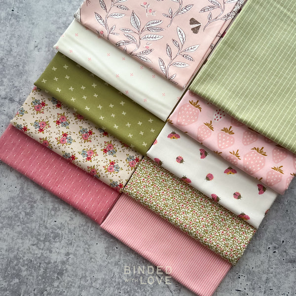 Berry Blossom Bundle | Curated 10 Fat Quarter Bundle