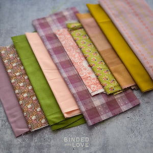 Curated Remnant Bundle | 10 Fabric End of Bolt Quilting Bundle | One of a Kind | REMNANT BUNDLE-219
