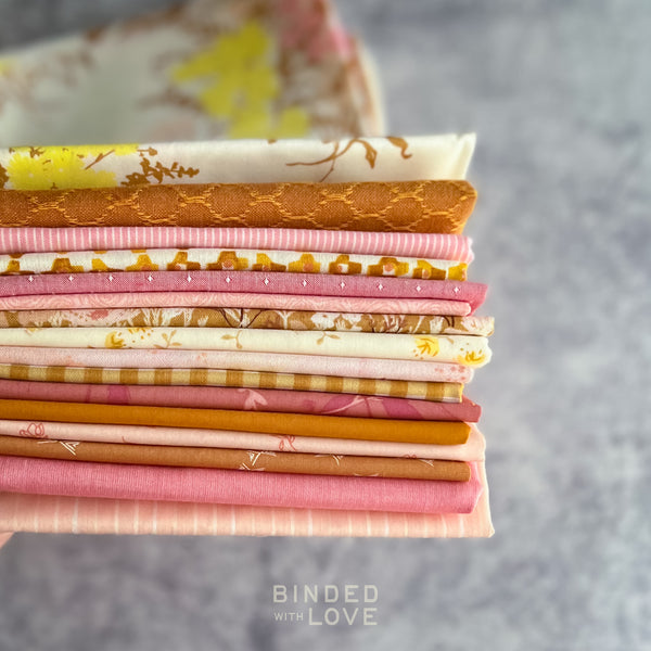 Honeyblush Bundle | Curated 16 Fat Quarter Bundle