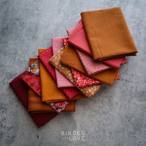 Rosy Outlook Bundle | Curated 12 Fat Quarter Bundle
