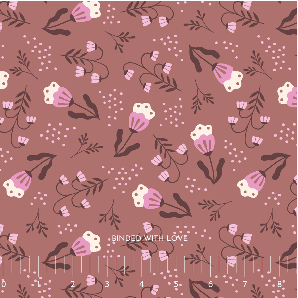 Fleur Cocoa 228555 | Cottage Blooms by Soph Rowe