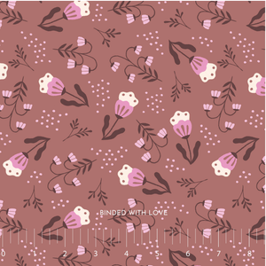 Fleur Cocoa 228555 | Cottage Blooms by Soph Rowe