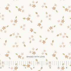Floral Cream 91185-11 | Tiny Waddles by Jessica Yon Lo