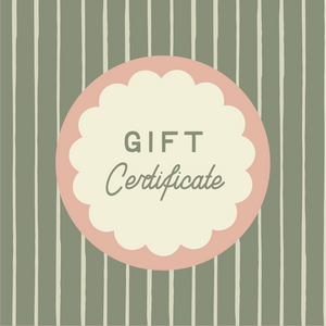 Binded With Love Gift Certificate