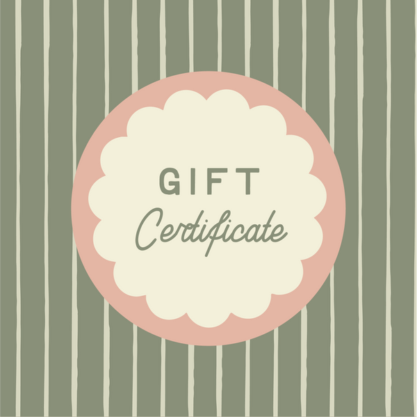 Binded With Love Gift Certificate