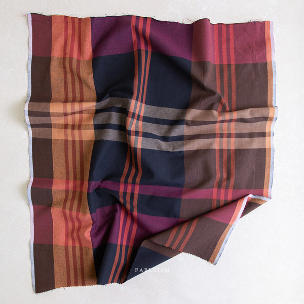 Lumiere House Dress in Mahogany LMR55-02-MAHOGANY | Lumiere