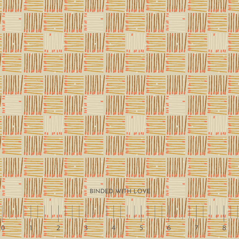 Matchstick Honey AC803-HO3 | Riverbank by Ash Cascade