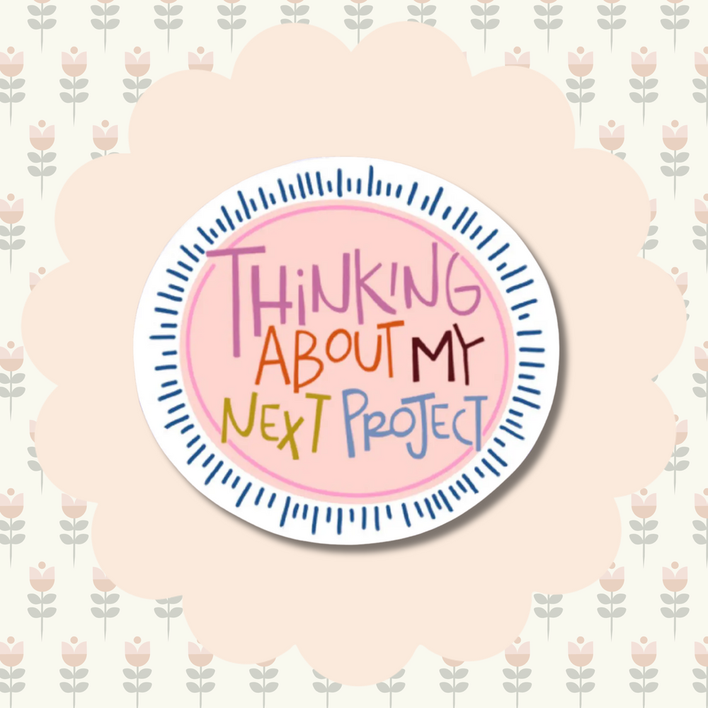 Next Project Vinyl Sticker