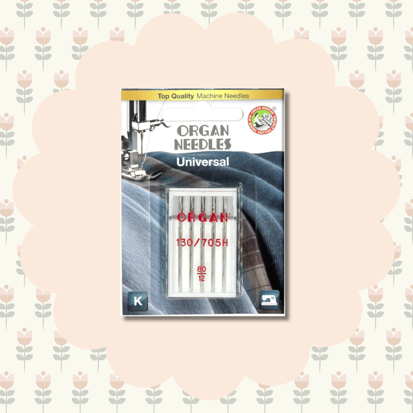 Organ Universal Size 80/12 Needles | 5 Pack
