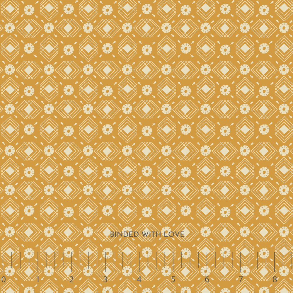 Ripple Mustard AC805-MU3 | Riverbank by Ash Cascade