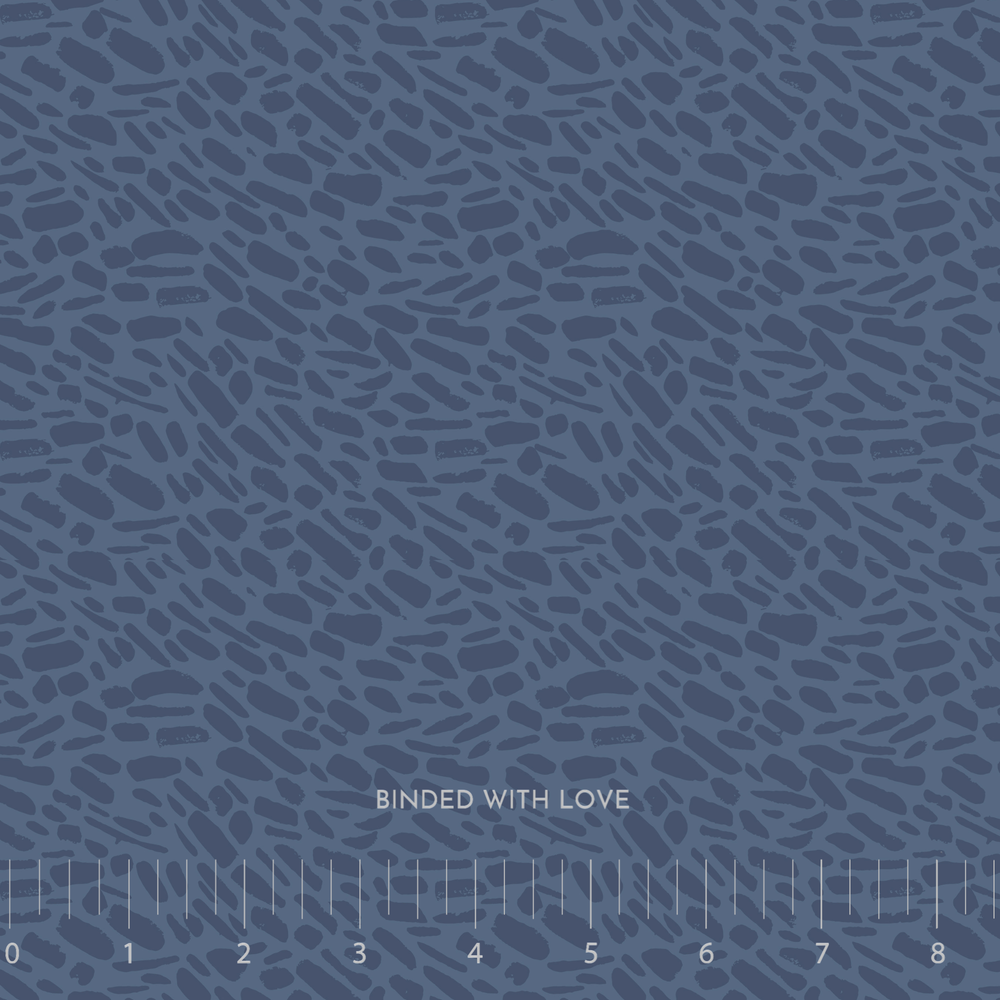 River Pebbles Blue 228488 | Sienna and Indigo by Hello Aunty Designs